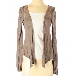 Silence and Noise Lace Back Cardigan